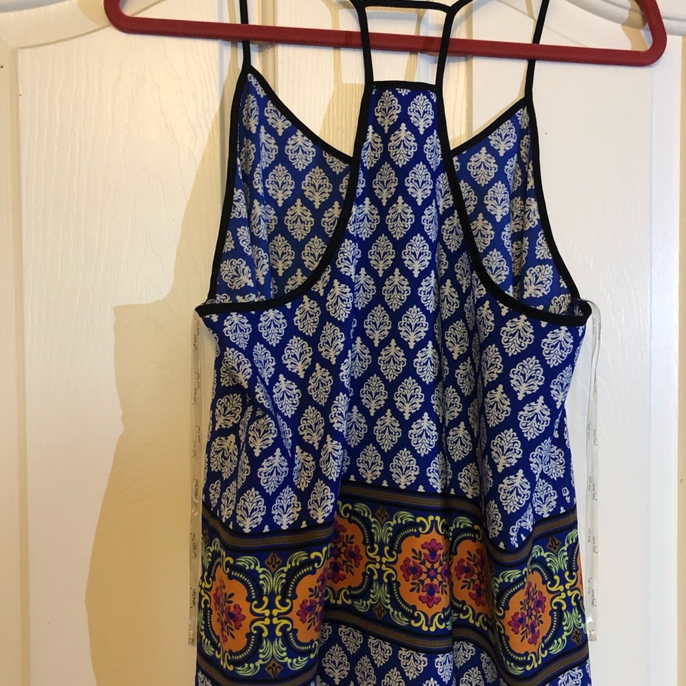 Patterned flowy tank - Picture 3 of 3